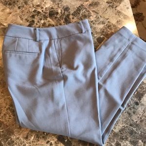 Never worn. Curvy Ankle pants. Grey. Ann Taylor.